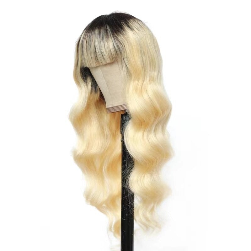Body Wave Wig with Bangs