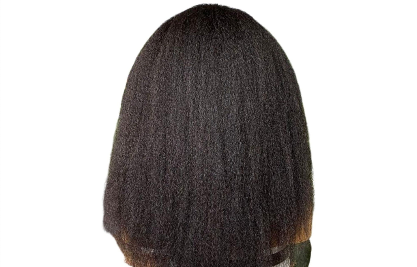 Headband Wig Kinky Straight Human Hair