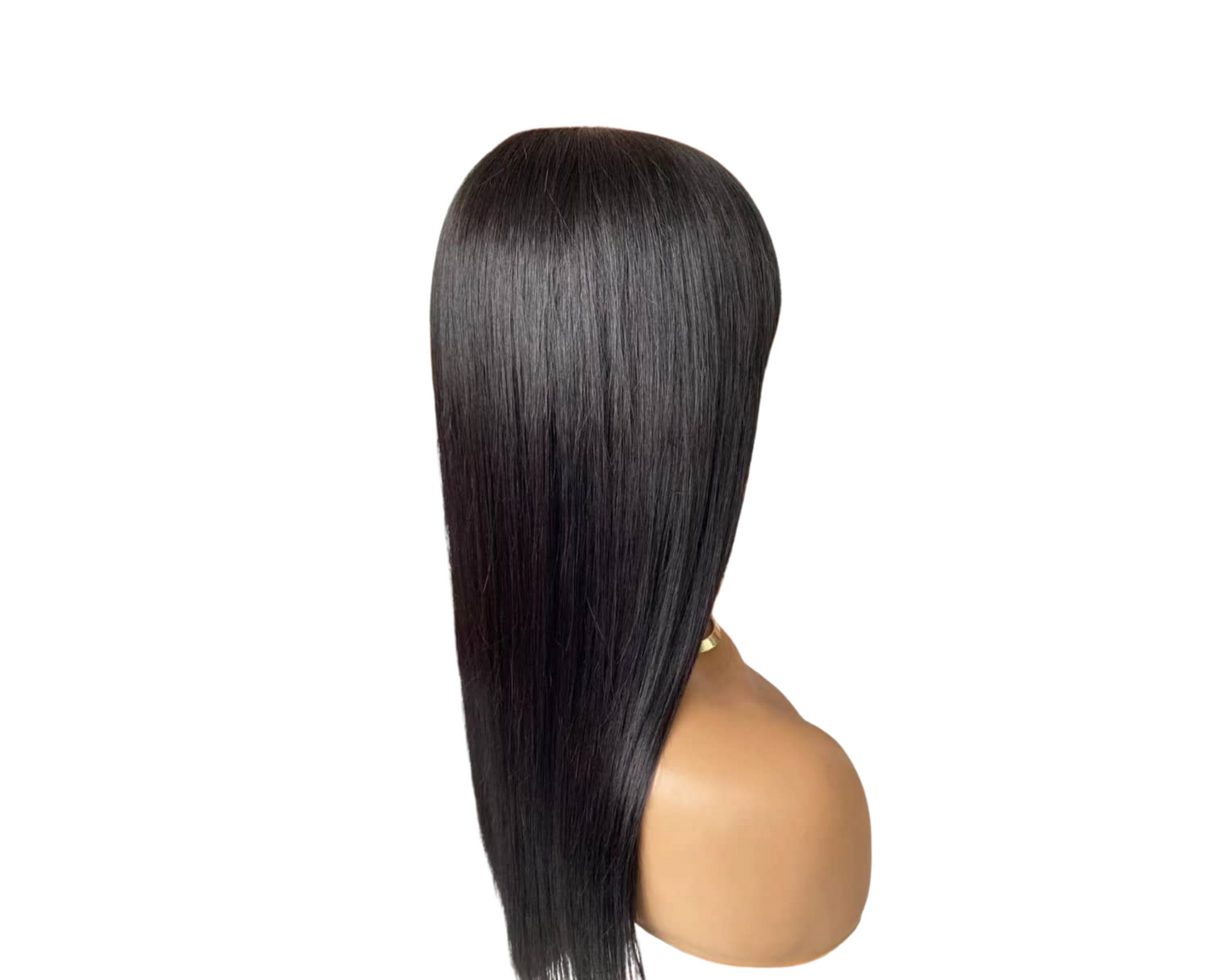 Straight Human Hair Wigs With Bangs