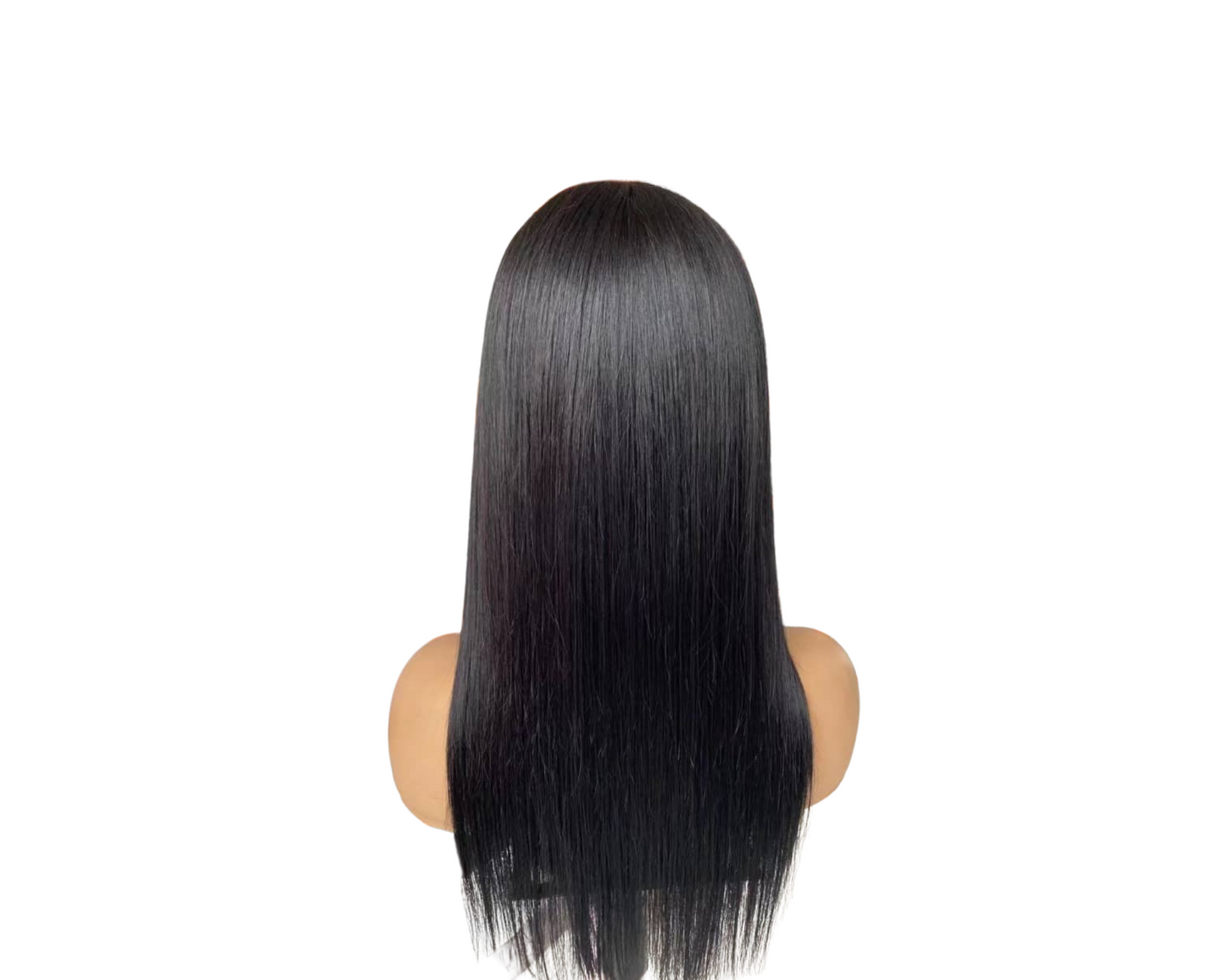 Straight Human Hair Wigs With Bangs