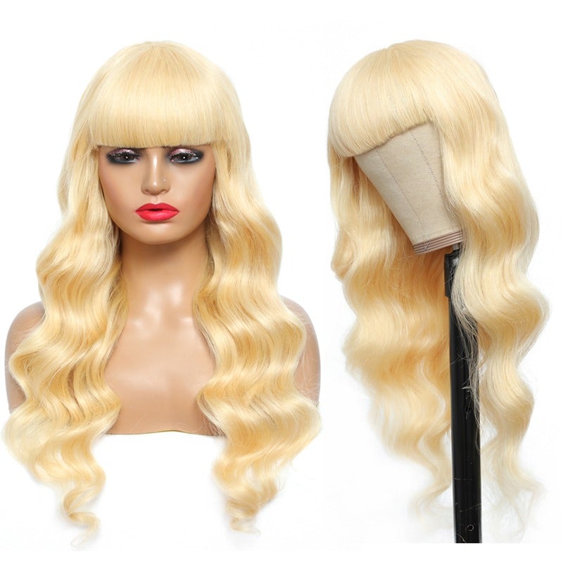 Body Wave Wig with Bangs