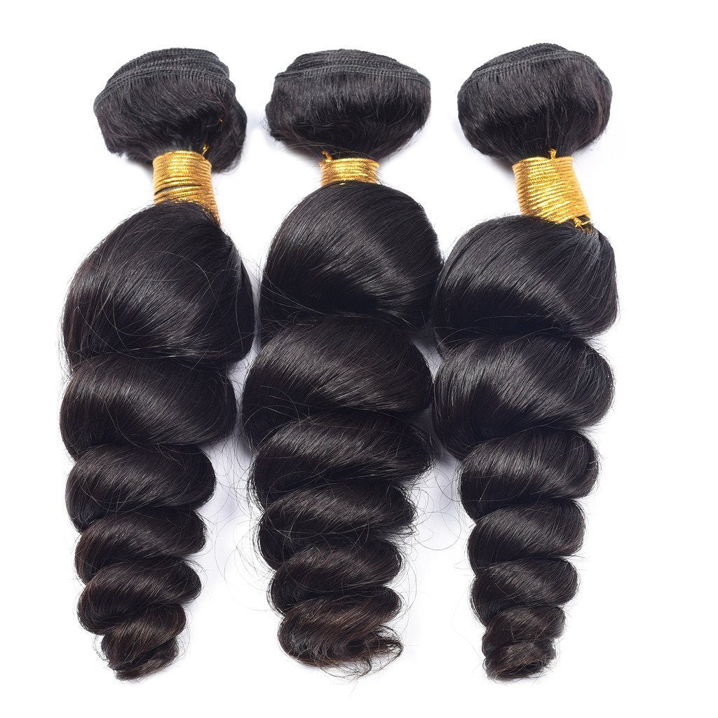 Loose Wave Brazilian Human Hair Bundles