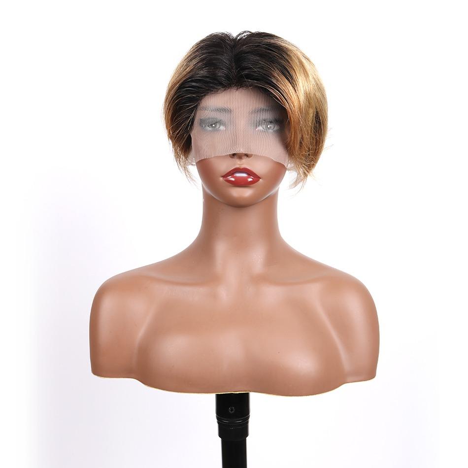 Ombre Short Bob Pixie Cut Hair Wigs