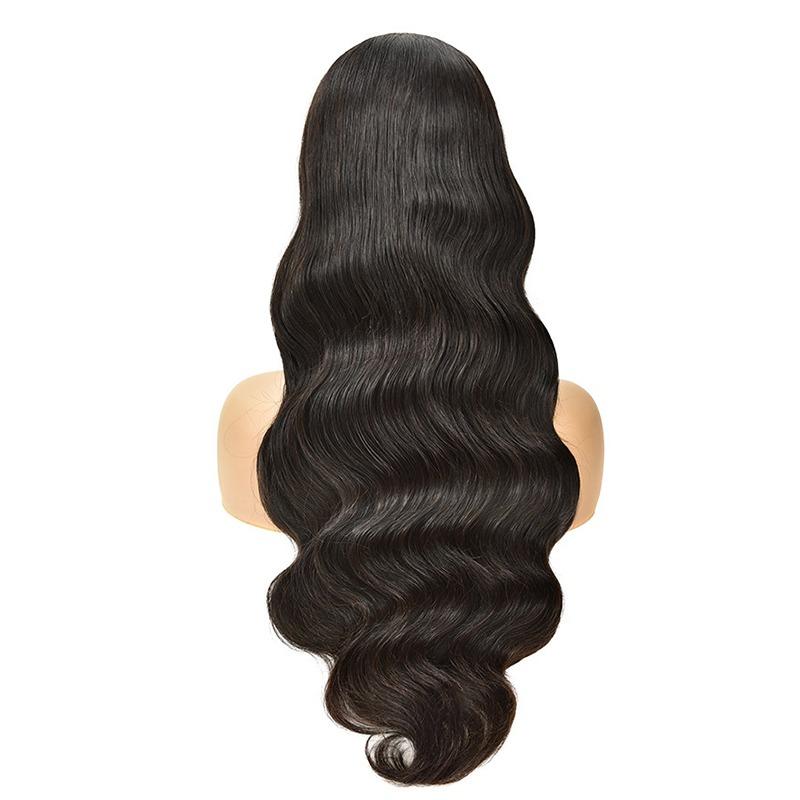 Body Wave Human Hair Wig With Bangs