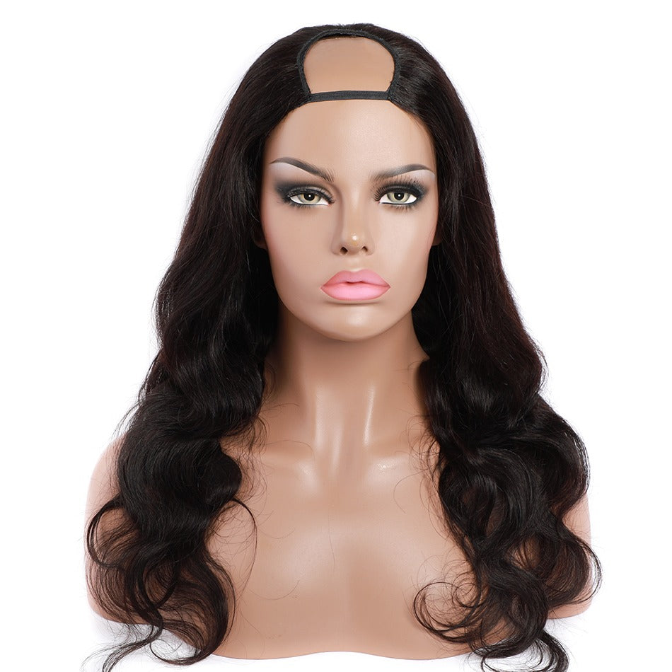 U Part Wig Body Wave Human Hair Wig