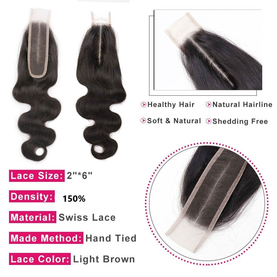 Body Wave Brazilian Lace Closure