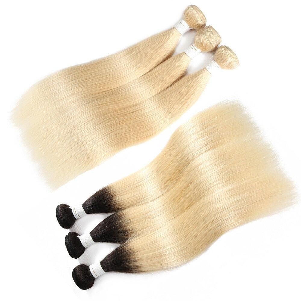 Brazilian Blonde Straight Bundles