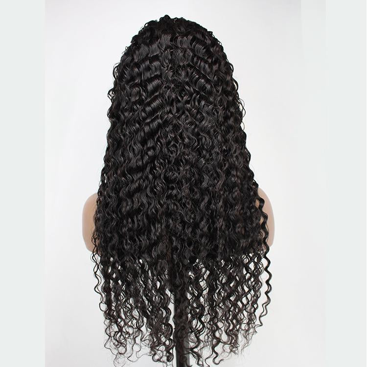 Lace Frontal Jerry Curl Human Hair Wig