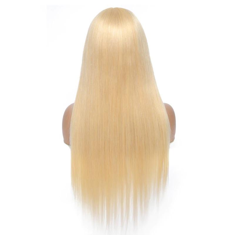 Human Hair Wig with Bangs