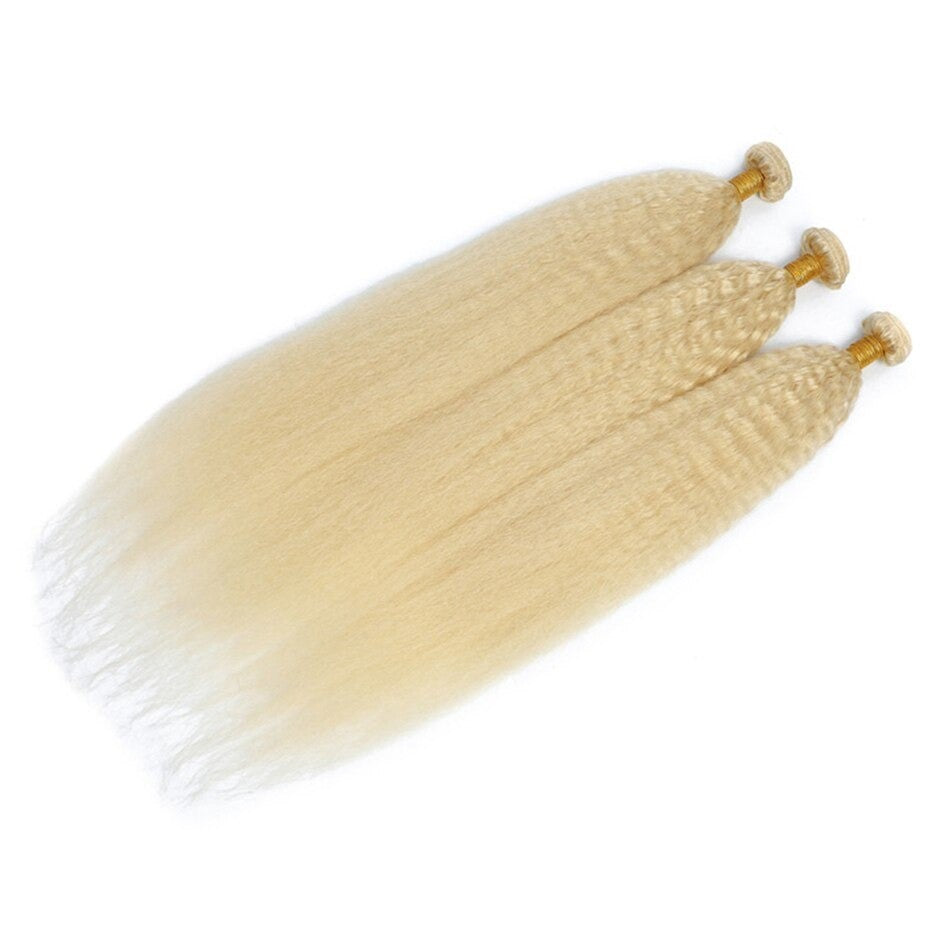Blonde Kinky Straight Bundles