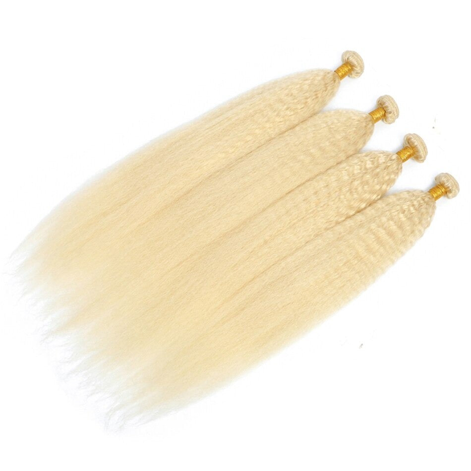 Blonde Kinky Straight Bundles
