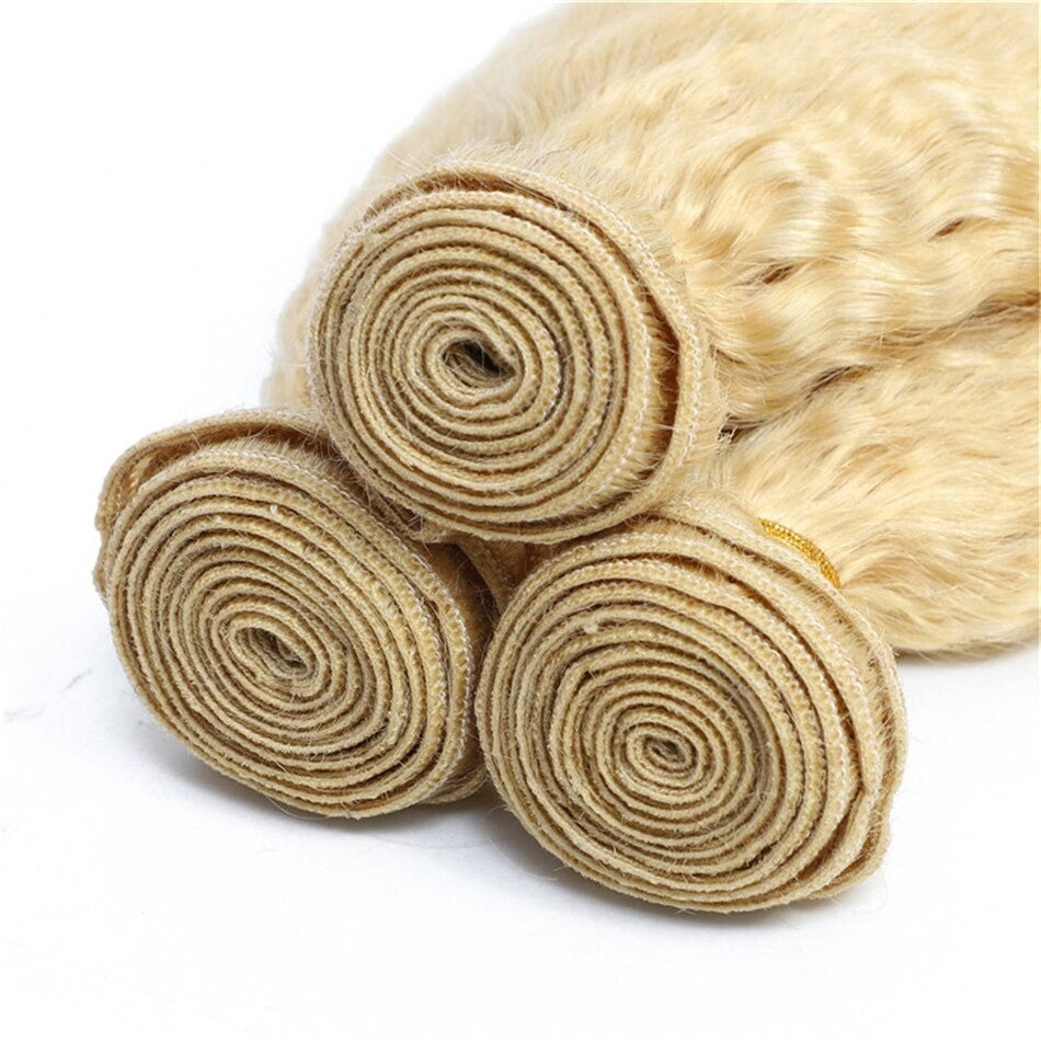 Blonde Kinky Straight Bundles