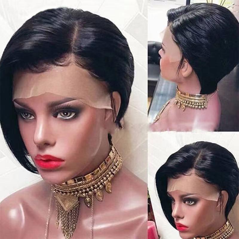 Ombre Short Bob Pixie Cut Hair Wigs