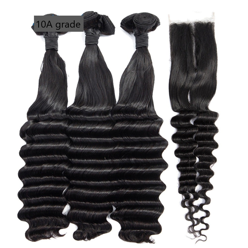 Fancy Deep Wavy Fumi Human Hair Bundles