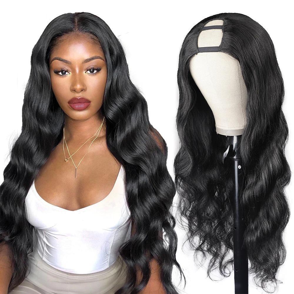 U Part Wig Body Wave Human Hair Wig