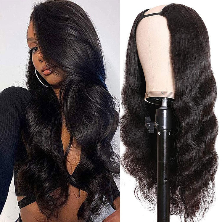 U Part Wig Body Wave Human Hair Wig