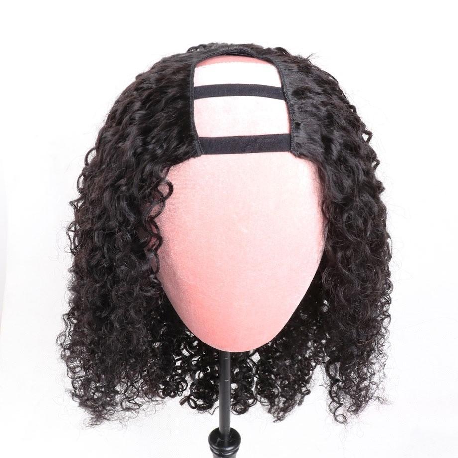Short Bob U Part Wig Human Hair