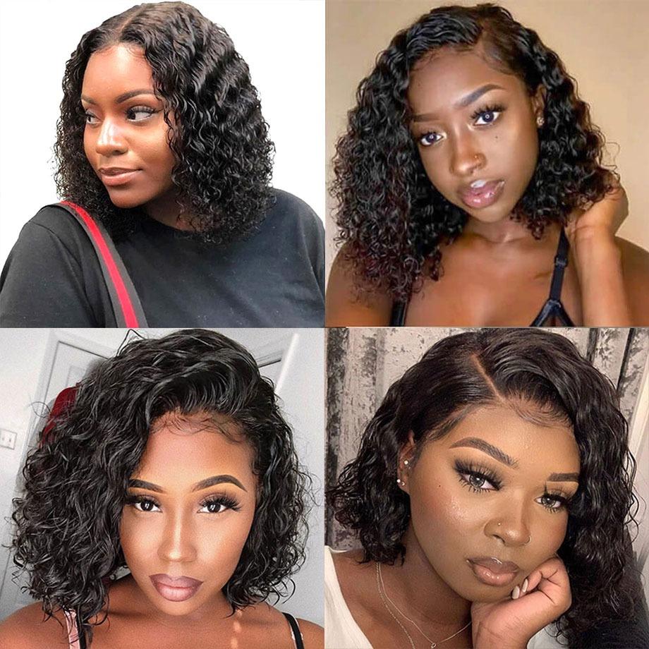 Short Bob U Part Wig Human Hair