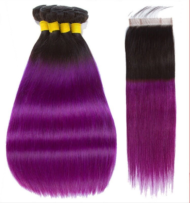 Purple Grade Straight Bundles