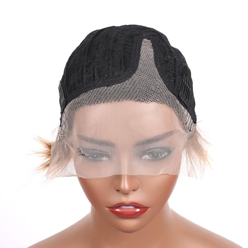Ombre Short Bob Pixie Cut Hair Wigs